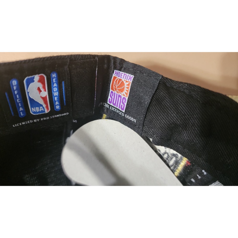 Pro Standard Phoenix Suns HWC 25' Black Hat Leather Brim SnapBack NEW - Picture 11 of 12